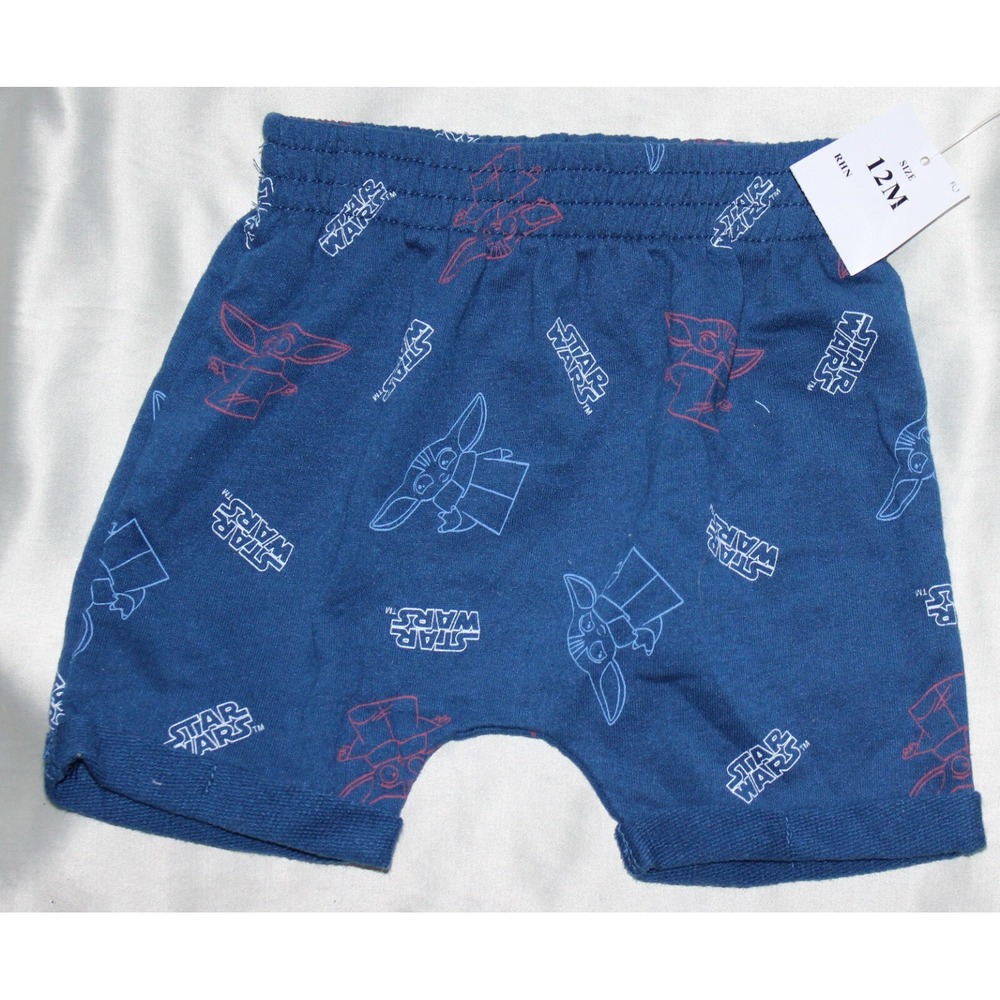 Boys star wars shorts size 12 months